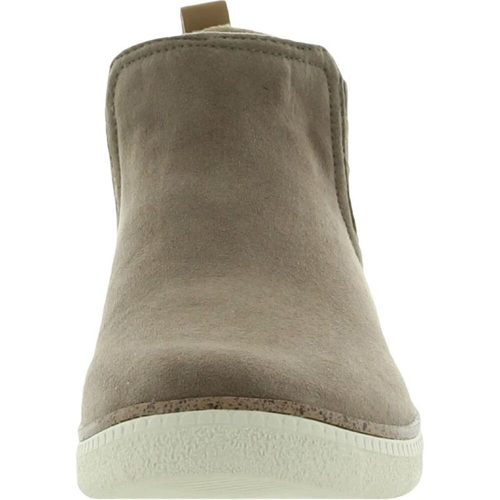 Dr. Scholl's Shoes Womens See Me Tan Faux Suede Slip On Ankle Boots Shoes NWOB - Picture 3 of 4